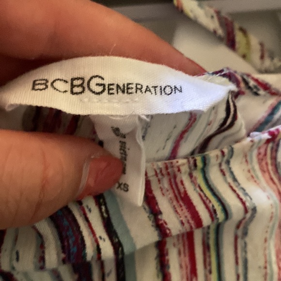 BCBG colorful striped romper - Picture 4 of 5